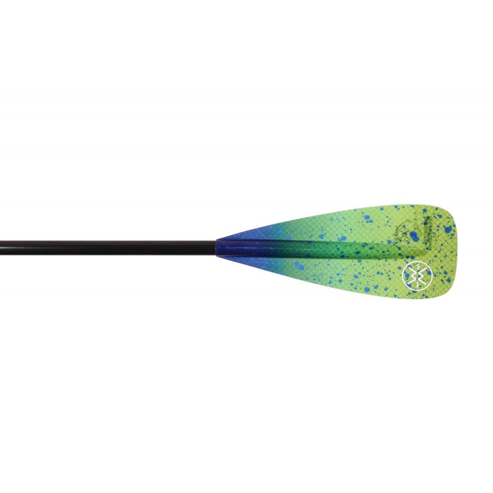 Werner Zen 95 Carbonfiber/Fiberglass SUP Paddle-Lime Drift