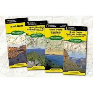 National Geographic Illustrated Topographical Maps