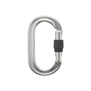 Black Diamond Oval Keylock Screwgate Carabiner