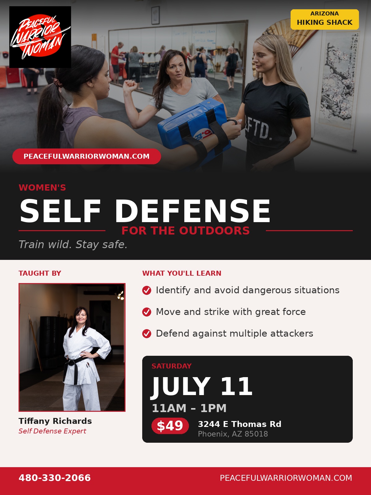 Women's Self Defense for the Outdoors